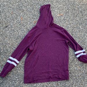 Cute light long sleeve with hood